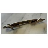 VINTAGE ANSON SCIMITAR / SHRINER? TIE CLASP VINTAGE ANSON SCIMITAR / SHRINER? TIE CLASP
