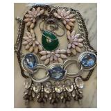 LOT OF 4 NECKLACES LOT OF 4 NECKLACES