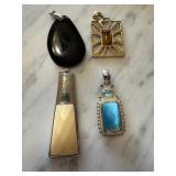 4PC PENDANT LOT 4PC PENDANT LOT