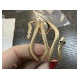 SNAKE MOTIF CUFF BRACELET SNAKE MOTIF CUFF BRACELET
