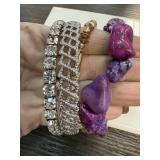 LOT OF 4 BRACELETS LOT OF 4 BRACELETS