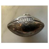 STERLING SILVER FOOTBALL CHARM STERLING SILVER FOOTBALL CHARM