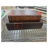 2PC DECORATIVE BOOK BOXES