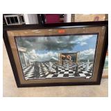 SIGNED PRINT JIM TODD WINDOW ON REALITY