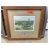 SIGNED DUCK PRINT JOHN COWAN
