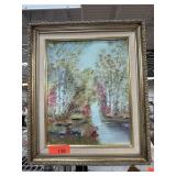 ORIGINAL OIL ON CANVAS PAINTING UNSIGNED