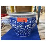 BLUE & WHITE PLANTER