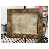 VINTAGE HAND PAINTED FRAME