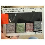 EASTERN RUMELIA 15-18 ANTIQUE SCARCE 1884 SET