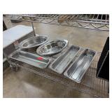 LARGE LOT OF METALWARE BOWLS
