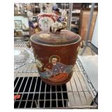 VINTAGE SATSUMA ICE BUCKET