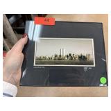 SIGNED NEW YORK CITY PHOTOGRAPH 2001 WTC