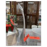 LARGE HOSELTON CANADA GOOSE PEWTER SCULPTURE