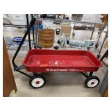 VINTAGE ROASMASTER METAL RED WAGON