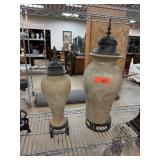2PC LARGE URN DECOR