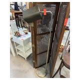 VINTAGE MID CENTURY BRASS FLOOR LAMP