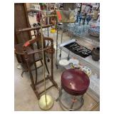 VINTAGE MID CENTURY BRASS PHARMACY LAMP