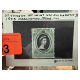 ST VINCENT MINT NH ELIZABETH II 1953 CORONATION