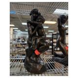 RODIN MOTHER AND CHILD SCULPTURE BY ALVIN