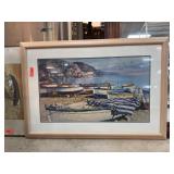 LARGE FRAMED PRINT