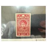 US SERIES 1935 UNUSED 1ST POTATO TAX REVENUE STAMP