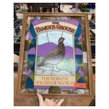 THE FAMOUS GROUSE GLASS SUNCATCHER WALL DECOR