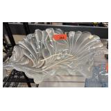 LARGE MIKASA CRYSTAL CENTERPIECE BOWL