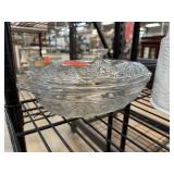 LIDDED GLASS ANCHOR HOCKING CASSEROLE DISH