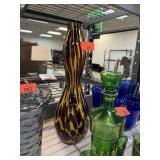 LARGE GLASS VASE