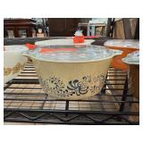 PYREX GLASS LIDDED BOWL HOMESTEAD