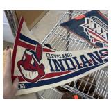 BASEBALL PENANT CLEVELAND INDIANS