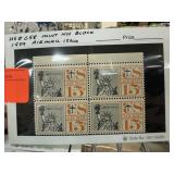 C58 MINT NH BLOXK 1959 AIRMAIL ISSUE STAMPS