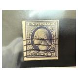484 SOUND RARE TYPE 2 IMPERF 1917 WASHINGTON ISS