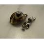 2 PIECE STERLING SILVER CHARMS COWBOY HAT +