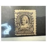 306 MINT OG W 2 JUMBO MARGINS 1902 M WASHINGTON