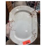 ANTIQUE OVAL PLATTER