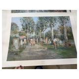 L GORDON SIGNED PRINT LTD ED FALL SHOWING