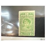 1935 SCARCE UNUSED STAMP REVENUE ISSUE 1ST POTATO