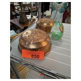 2PC COPPER MOLDS & PAPERWEIGHT