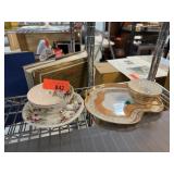 NORITAKE LUNCHEON PLATE & CUP AND SAUCER