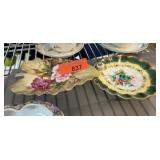 2 PC CHINA PORCELAIN BOWLS LEFTON MORE
