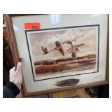 SIGNED GOOSE PRINT BY JERRI SPEER