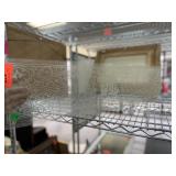 VINTAGE DOOR PUB GLASS WINDOW