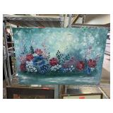 OIL ON CANVAS PAINTING SIGNED HILL