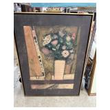 SIGNED PRINT RENE LENIS LISTED