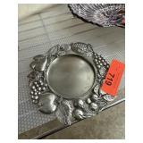 VINTAGE WILLIAMS SONOMA PEWTER CANDLE BASE