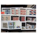 LARGE LOT OF MIXED STAMPS & BLOCKS
