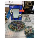 4PC STAINED GLASS / SUNCATCHERS