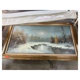 ORIGINAL PAINTING  OIL ON CANVAS SIGNED CANDY