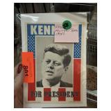 VINTAGE KENNEDY FOR PRESIDENT HANDBILL POSTER